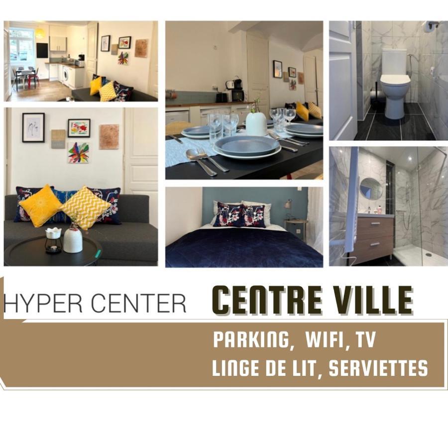 Tabi Appart ,Modern Chic Vs Free Parking,Wifi,Draps Thiers Exterior photo